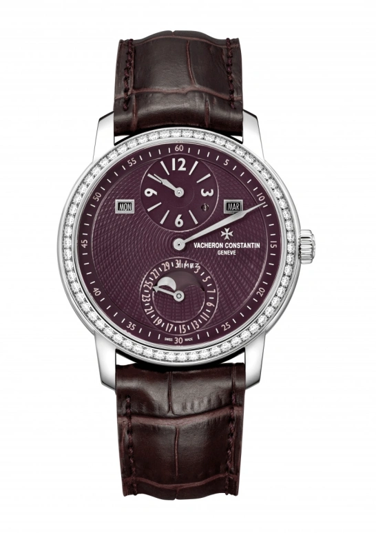 Vacheron Constantin,Artelier Cabinotiers Special Order 42mm,42mm,White Gold,Purple,Automatic,Moonphase,Perpetual Calendar,Leap Year,Annual Calendar,40hours,In-house Caliber,4005C,4005C/000G-B552