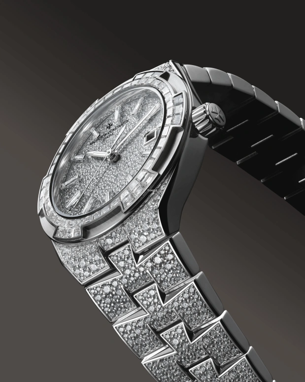 Vacheron Constantin,Overseas 35mm,35mm,White Gold,Silver,Automatic,Day,Anti-magnetic,4617V,4617V/215G-H039