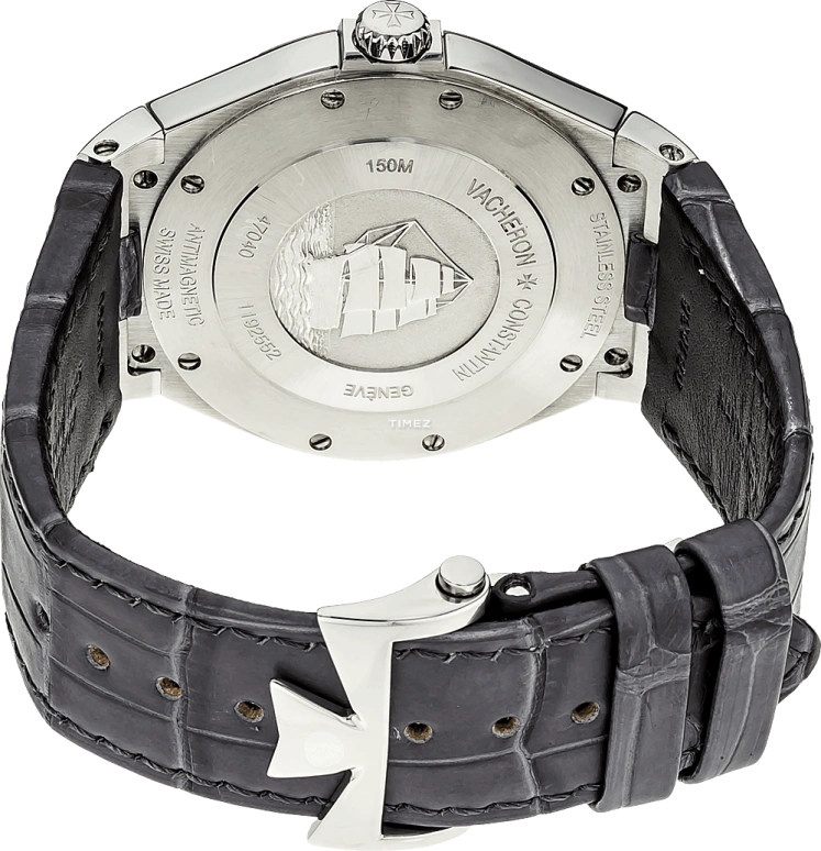 Vacheron Constantin,Overseas 42mm,42mm,Stainless Steel,Grey,Automatic,Day,Anti-magnetic,47040,47040/000W-9500