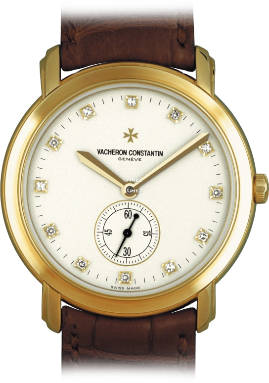 Vacheron Constantin,Malte 37mm,37mm,Yellow Gold,Silver White,Sapphire,Crystal Glass,Round,81000,81000/000J-9105