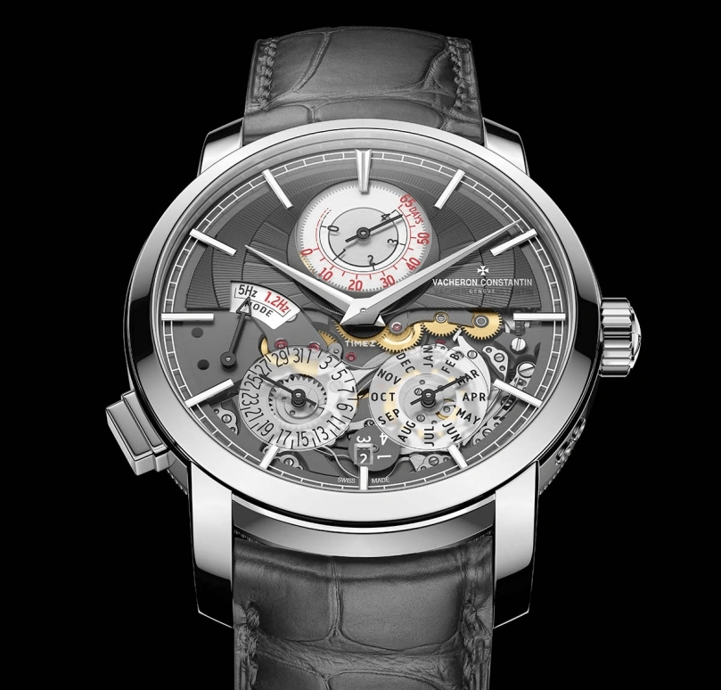 Vacheron Constantin,Traditionnelle 42mm,42mm,Platinum,Brown,Handwound,Perpetual Calendar,Leap Year,Month,Day,60hours,In-house Caliber,3200T,3200T/000P-B578