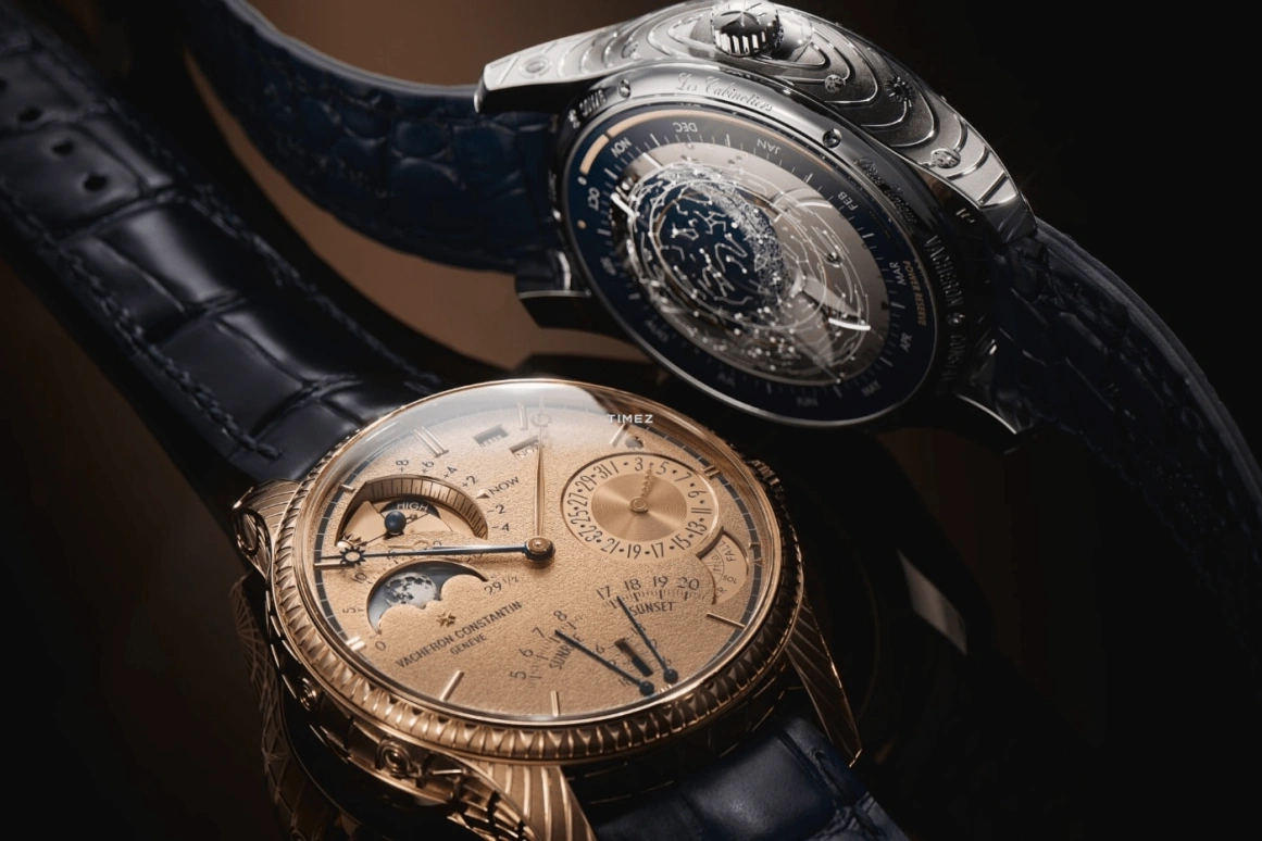 Vacheron Constantin,Artelier Cabinotiers Special Order 45mm,45mm,White Gold,Silver,Handwound,Moonphase,Perpetual Calendar,Leap Year,Month,504hours,In-house Caliber,97A0C,97A0C/000G-304C