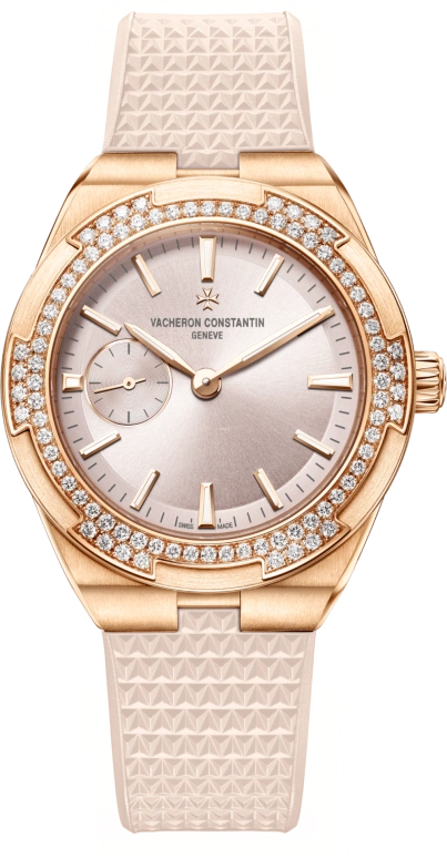 Vacheron Constantin,Overseas 37mm,37mm,Pink Gold,Beige,Automatic,Anti-magnetic,60hours,2305V,2305V/100R-B077