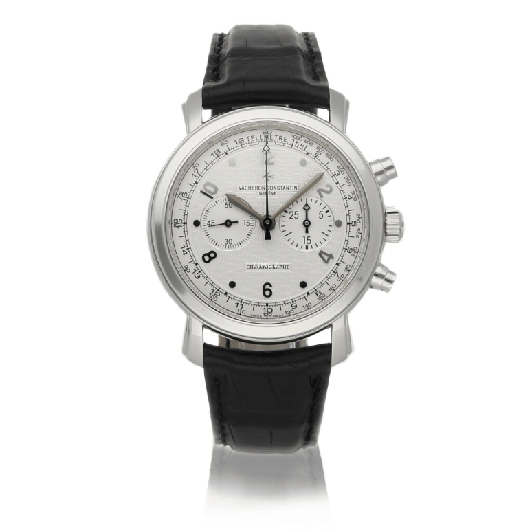 Vacheron Constantin,Malte 41.50mm,41.50mm,White Gold,Silver White,Handwound,Chronograph,48hours,47120,47120/000G-9098