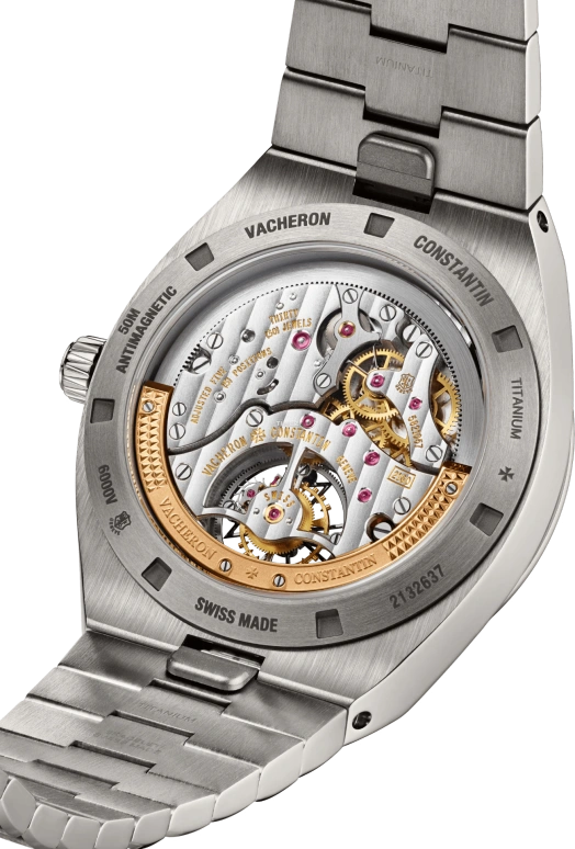 Vacheron Constantin,Overseas 42.50mm,42.50mm,Titanium,Blue,Automatic,Tourbillon,80hours,6000V,6000V/210T-H032