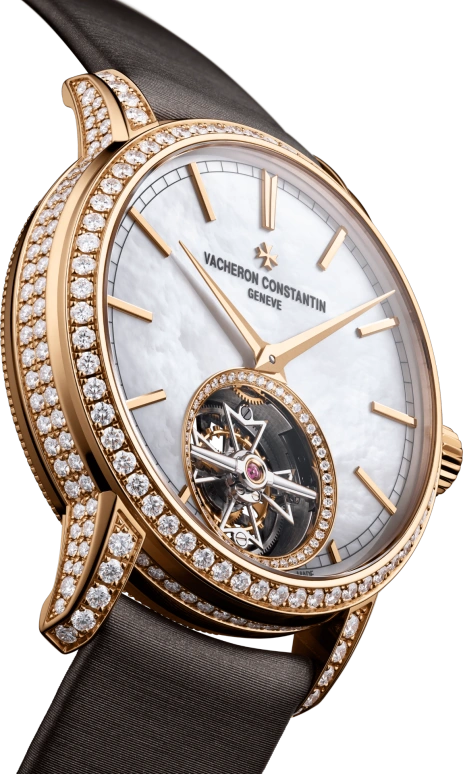 Vacheron Constantin,Traditionnelle 39mm,39mm,Pink Gold,White,Automatic,Tourbillon Escapement,80hours,6035T,6035T/000R-B634