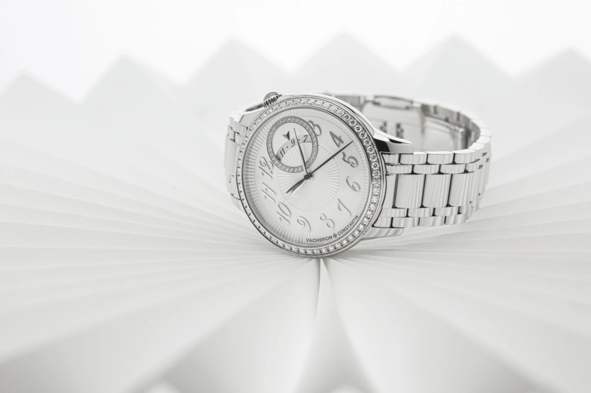 Vacheron Constantin,Égérie 35mm,35mm,Stainless Steel,Silver,Automatic,Day,40hours,4605F,4605F/110A-B495