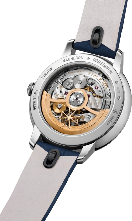 Vacheron Constantin,Patrimony 36.50mm,36.50mm,White Gold,Blue,Automatic,Date,40hours,4110U,4110U/000G-B906