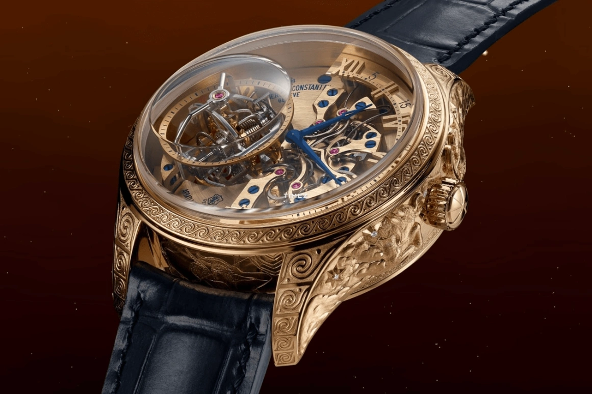 Vacheron Constantin,Artelier Cabinotiers Special Order 45mm,45mm,Pink Gold,Rose Gold,Handwound,Tourbillon,Jumping Minutes,Jumping Hours,9890C,9890C/000R-273C