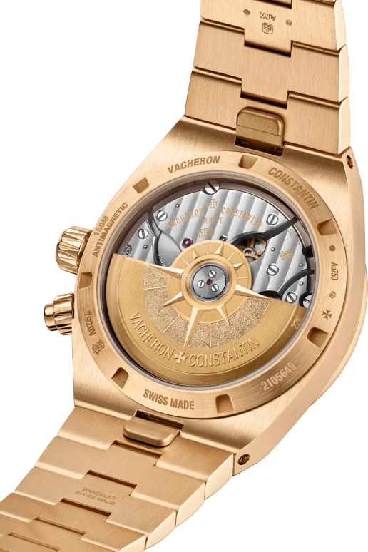 Vacheron Constantin,Overseas 41mm,41mm,Pink Gold,Green,Automatic,Day,Dule Time,Day / Night Indication,7920V,7920V/210R-B965