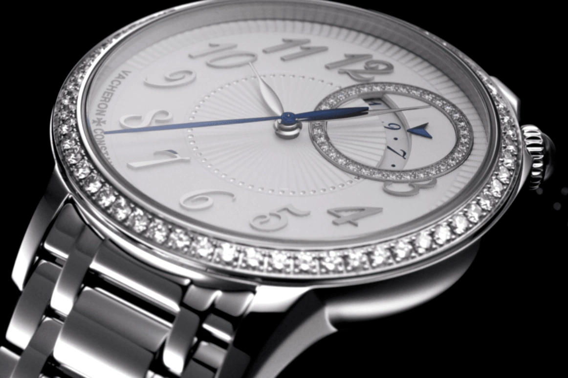 Vacheron Constantin,Égérie 35mm,35mm,Stainless Steel,Silver,Automatic,Day,40hours,4605F,4605F/110A-B495