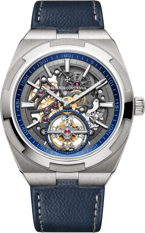Vacheron Constantin,Overseas 42.50mm,42.50mm,Titanium,Skeleton,Automatic,Tourbillon,80hours,6000V,6000V/110T-B935
