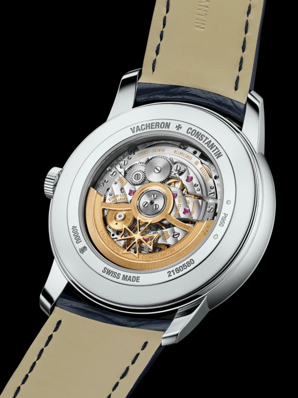 Vacheron Constantin,Patrimony 42.50mm,42.50mm,Platinum,Brown,Automatic,Date,Day,Retrograde,4000U,4000U/000P-H003