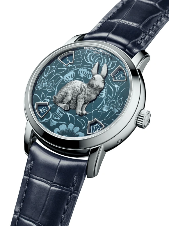 Vacheron Constantin,Métiers d'Art 40mm,40mm,Platinum,Blue,Automatic,Date,Day,86073,86073/000P-B932