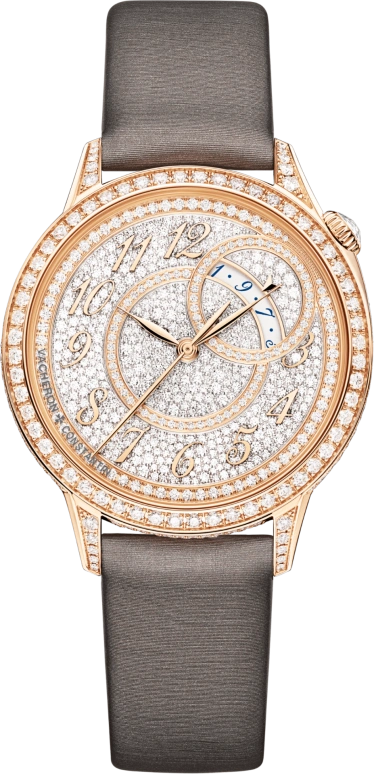 Vacheron Constantin,Égérie 35mm,35mm,Pink Gold,Red Gold,Pink Red,Automatic,40hours,In-house Caliber,4606F,4606F/000R-B648