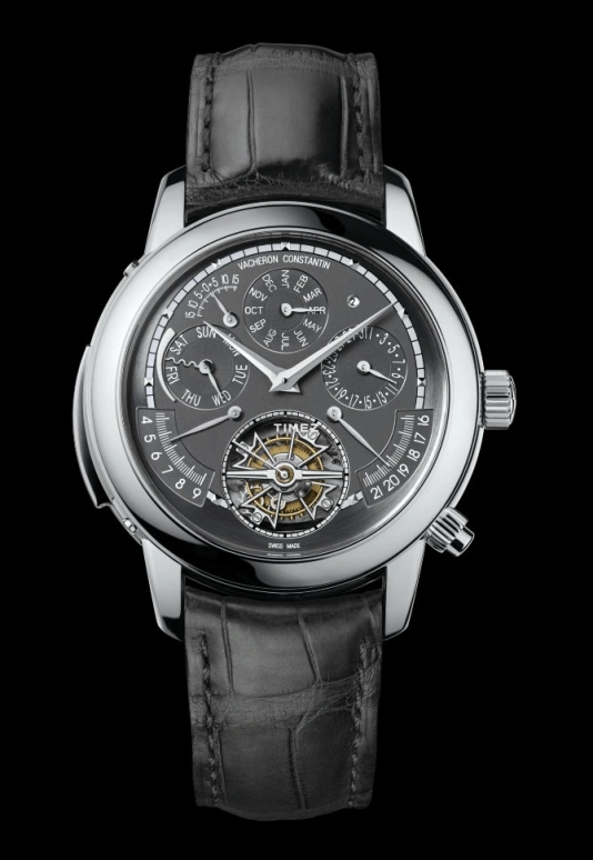 Vacheron Constantin,Artelier Cabinotiers Special Order 47mm,47mm,White Gold,Black,Handwound,Moonphase,Perpetual Calendar,Leap Year,Month,58hours,In-house Caliber,80174,80174/000G-9995