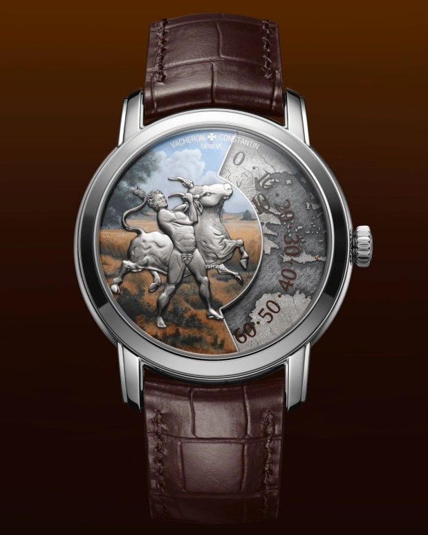 Vacheron Constantin,Artelier Cabinotiers Special Order 40mm,40mm,White Gold,Multi-Color,Silver,Automatic,40hours,In-house Caliber,2010C,2010C/000G-308C