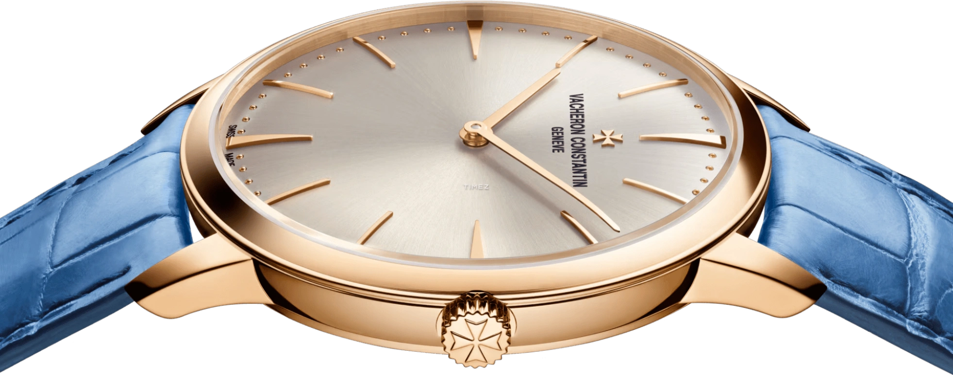 Vacheron Constantin,Patrimony 39mm,39mm,Rose Gold,Beige,Handwound,40hours,In-house Caliber,1410U,1410U/000R-H018