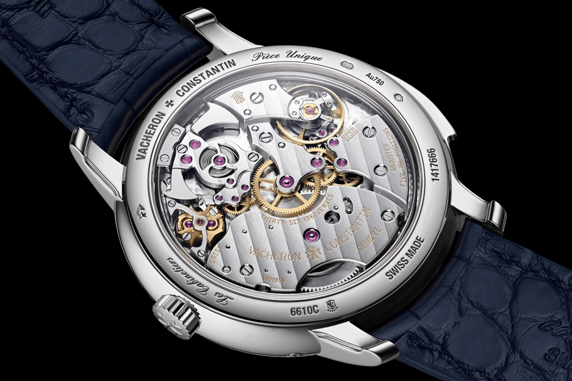 Vacheron Constantin,Artelier Cabinotiers Special Order 42mm,42mm,White Gold,Blue,Handwound,Moonphase,Perpetual Calendar,Leap Year,Month,65hours,In-house Caliber,6610C,6610C/000G-B511