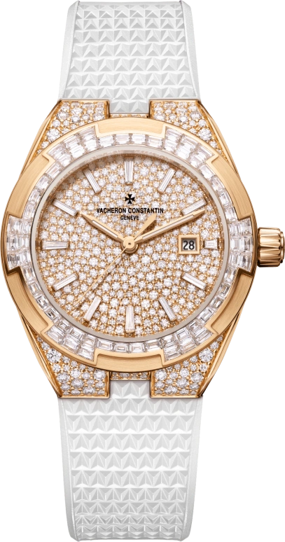 Vacheron Constantin,Overseas 35mm,35mm,Rose Gold,Automatic,Day,Anti-magnetic,4617V,4617V/215R-H040