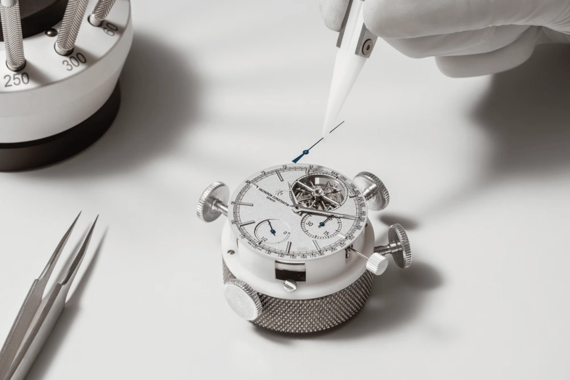 Vacheron Constantin,Traditionnelle 42.50mm,42.50mm,Platinum,Grey,Handwound,Chronograph,Power Reserve Indicator,Tourbillon,5100T,5100T/000P-H041