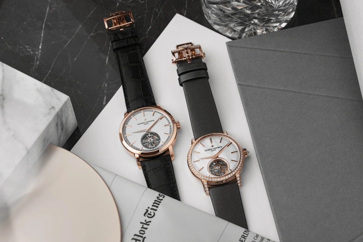 Vacheron Constantin,Traditionnelle 39mm,39mm,Pink Gold,White,Automatic,Tourbillon Escapement,80hours,6035T,6035T/000R-B634