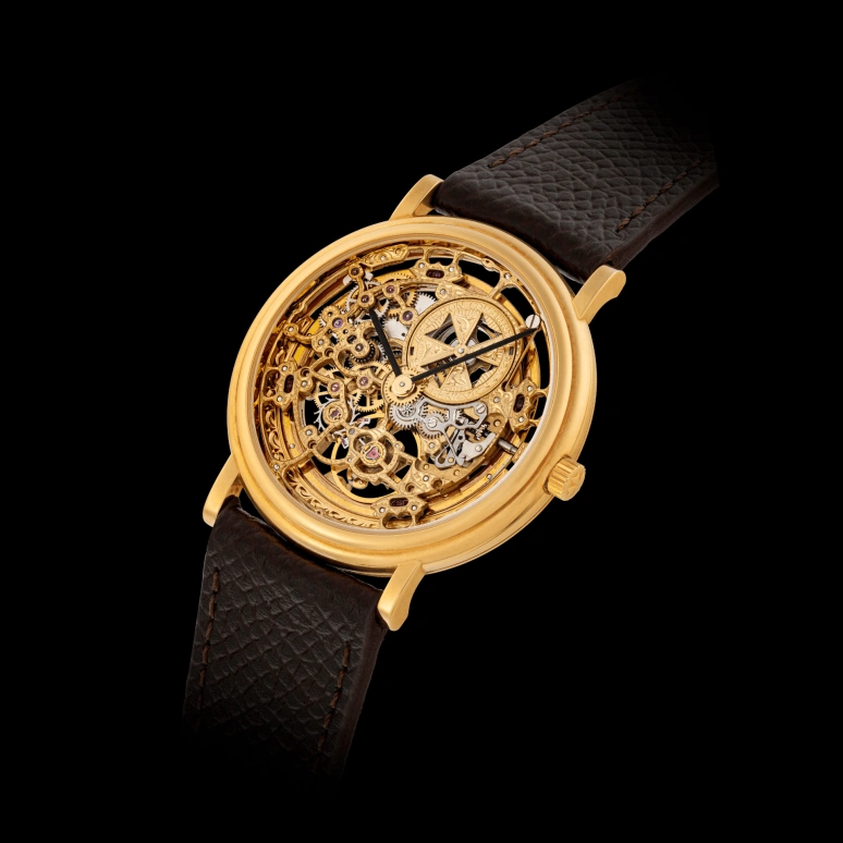 Vacheron Constantin,Patrimony 34mm,34mm,Yellow Gold,Gold,Skeleton,Automatic,31hours,In-house Caliber,43038