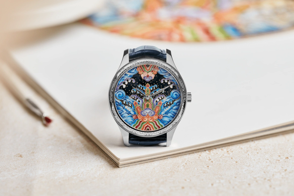Vacheron Constantin,Métiers d'Art 38mm,38mm,White Gold,Multi-Color,Automatic,40hours,In-house Caliber,2400A,2400A/000G-H023