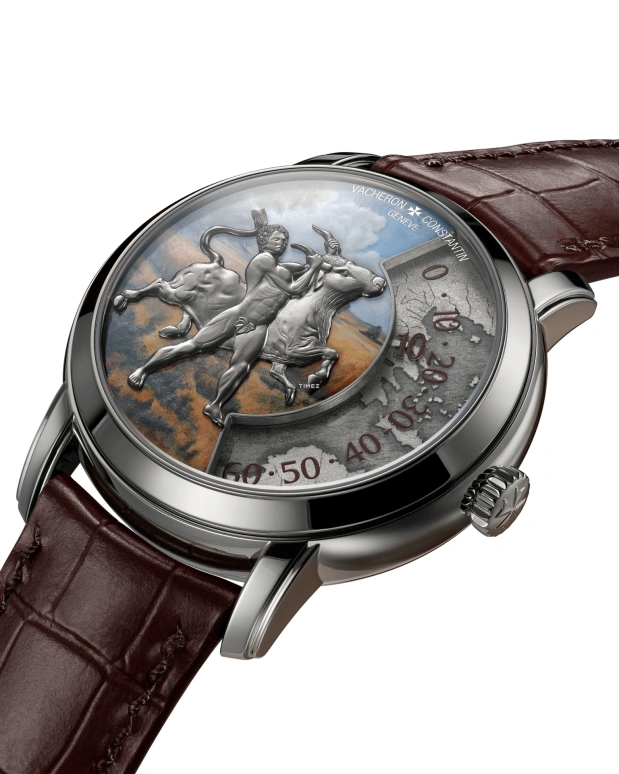 Vacheron Constantin,Artelier Cabinotiers Special Order 40mm,40mm,White Gold,Multi-Color,Silver,Automatic,40hours,In-house Caliber,2010C,2010C/000G-308C