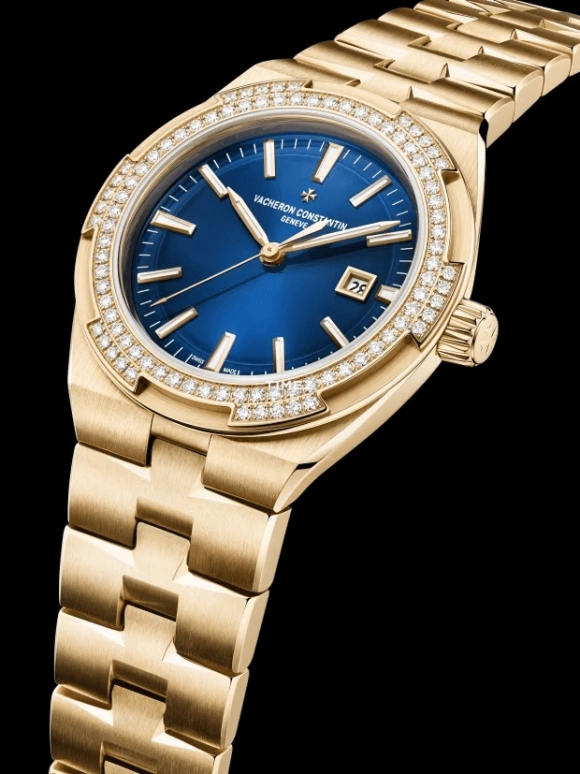 Vacheron Constantin,Overseas 35mm,35mm,Pink Gold,Blue,Day,Sapphire,Round,4605V,4605V/200R-B978