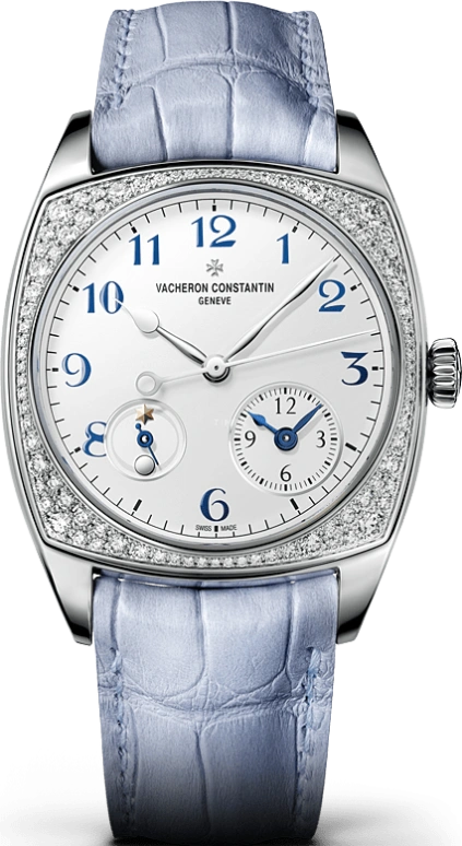 Vacheron Constantin,Harmony 37x46.60mm,37x46.60mm,White Gold,Silver,Automatic,Dule Time,Day / Night Indication,7805S,7805S/000G-B052