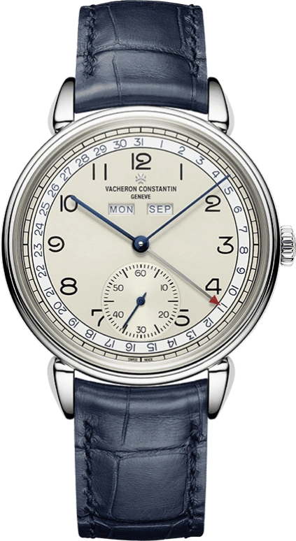 Vacheron Constantin,Historiques 40mm,40mm,Stainless Steel,Silver,Handwound,Month,Date,Day,3110V,3110V/000A-B426