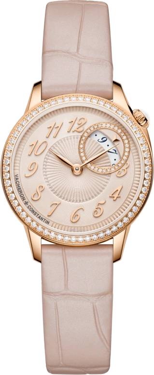 Vacheron Constantin,Égérie 30mm,30mm,Pink Gold,Red Gold,Pink Red,Pink,Quartz,74hours,In-house Caliber,1205F,1205F/000R-B984