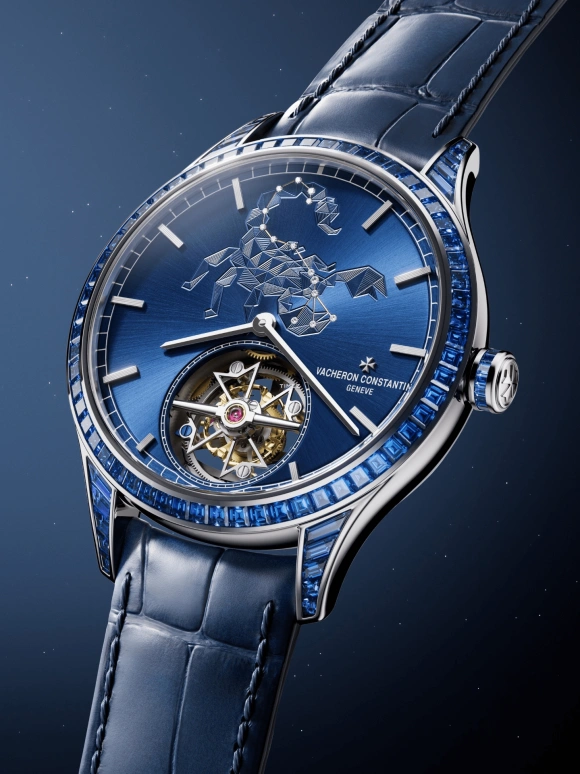 Vacheron Constantin,Métiers d'Art 39mm,39mm,White Gold,Blue,Automatic,Tourbillon,80hours,6007A,6007A/000G-H049