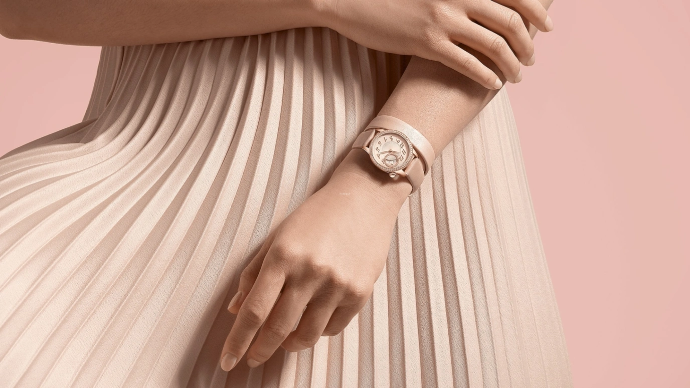 Vacheron Constantin,Égérie 30mm,30mm,Pink Gold,Red Gold,Pink Red,Pink,Quartz,74hours,In-house Caliber,1205F,1205F/000R-B984