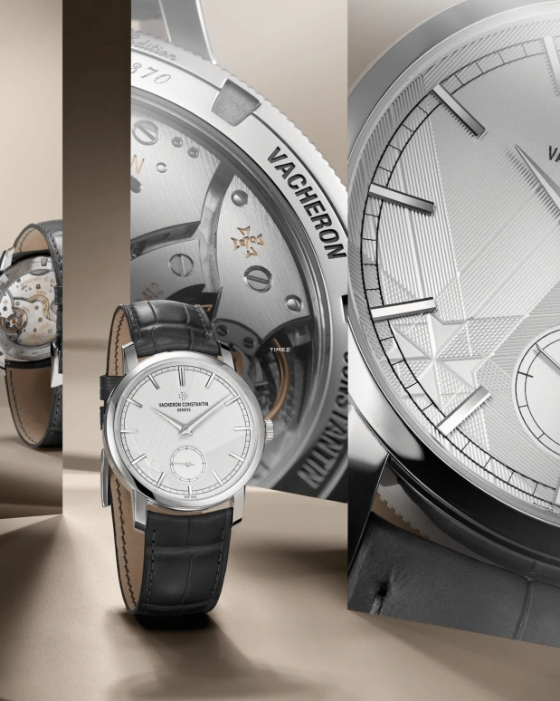 Vacheron Constantin,Traditionnelle 38mm,38mm,Platinum,Silver,Handwound,65hours,In-house Caliber,82172,82172/000P-H062