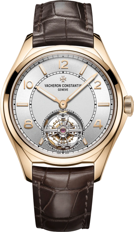 Vacheron Constantin,FiftySix 41mm,41mm,Pink Gold,Silver,Automatic,Tourbillon Escapement,80hours,Kevin De Bruyne,6000E,6000E/000R-B488