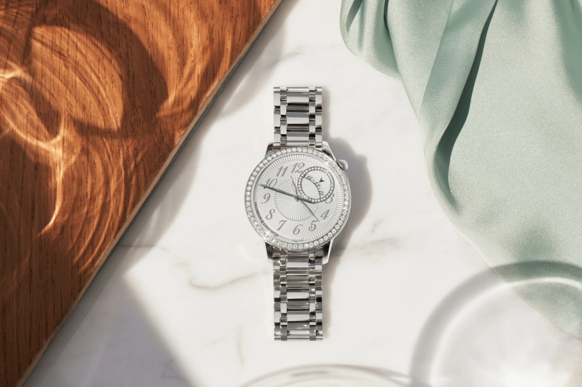 Vacheron Constantin,Égérie 35mm,35mm,Stainless Steel,Silver,Automatic,Day,40hours,4605F,4605F/110A-B495