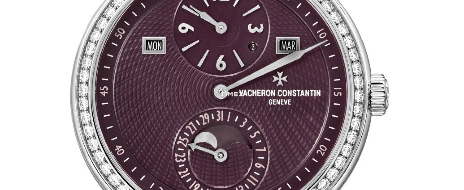 Vacheron Constantin,Artelier Cabinotiers Special Order 42mm,42mm,White Gold,Purple,Automatic,Moonphase,Perpetual Calendar,Leap Year,Annual Calendar,40hours,In-house Caliber,4005C,4005C/000G-B552