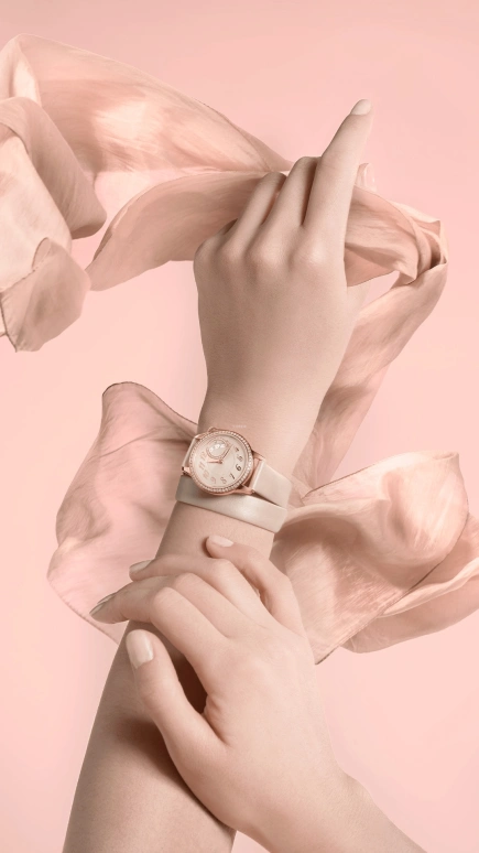 Vacheron Constantin,Égérie 30mm,30mm,Pink Gold,Red Gold,Pink Red,Pink,Quartz,74hours,In-house Caliber,1205F,1205F/000R-B984