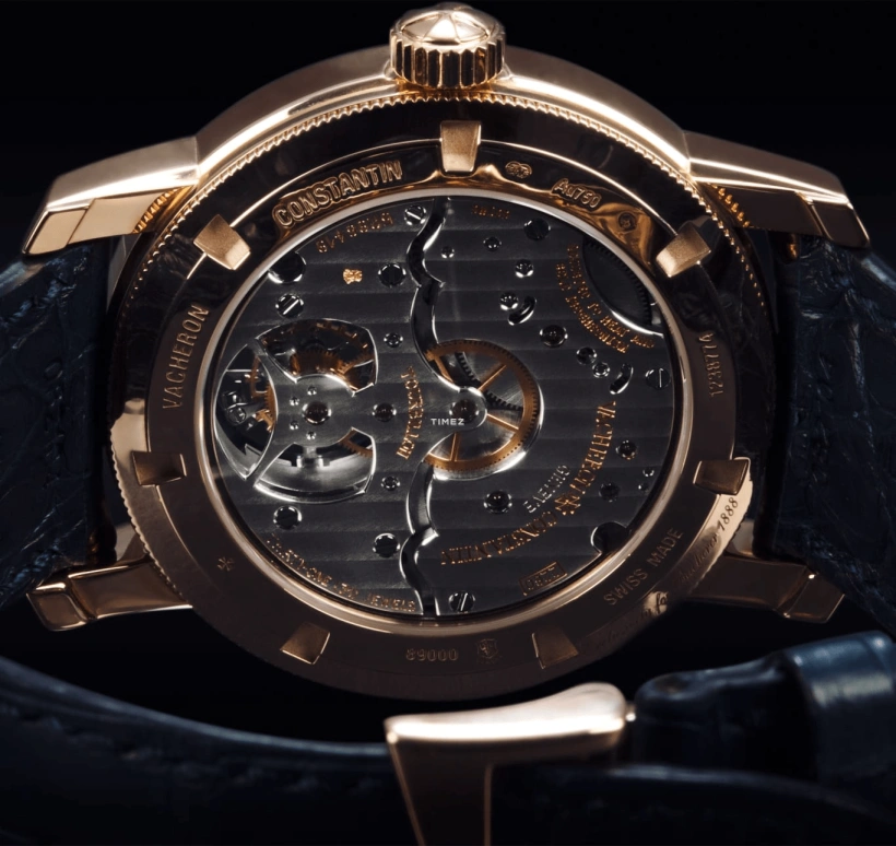 Vacheron Constantin,Traditionnelle 42mm,42mm,Rose Gold,Blue,Handwound,Power Reserve Indicator,Tourbillon,89000,89000/000R-B514
