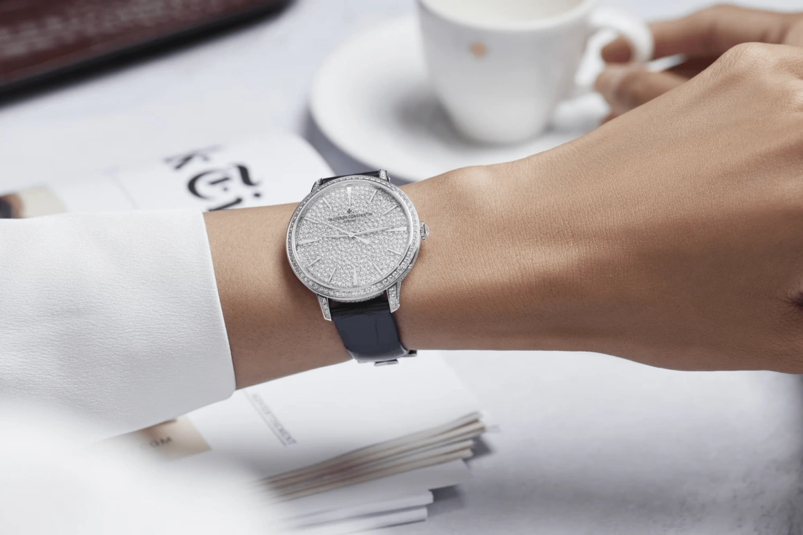 Vacheron Constantin,Patrimony 37mm,37mm,White Gold,Silver,Automatic,Anti-magnetic,Sapphire,Crystal Glass,4116U,4116U/000G-B909