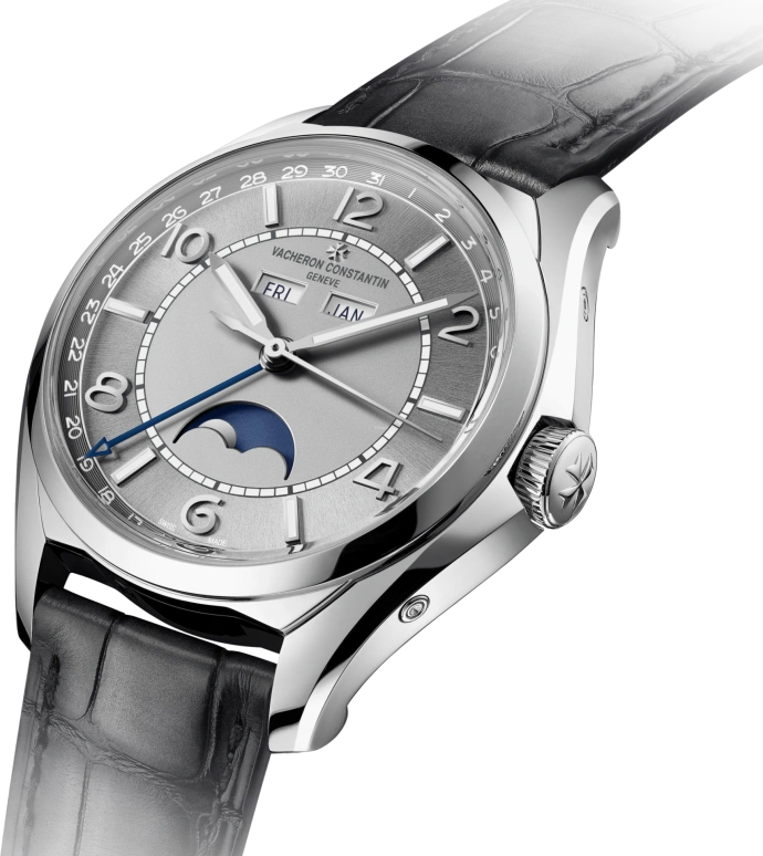 Vacheron Constantin,FiftySix 40mm,40mm,Stainless Steel,Silver,Automatic,Moonphase,Month,Date,Day,40hours,In-house Caliber,4000E,4000E/000A-B439
