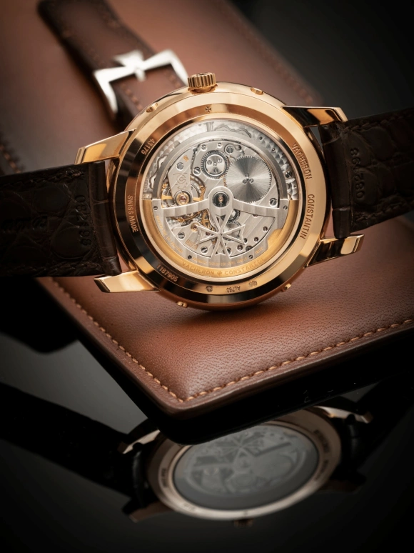 Vacheron Constantin,Patrimony 41mm,41mm,Pink Gold,Silver,Automatic,Moonphase,Perpetual Calendar,Leap Year,Month,40hours,In-house Caliber,43175,43175/000R-9687