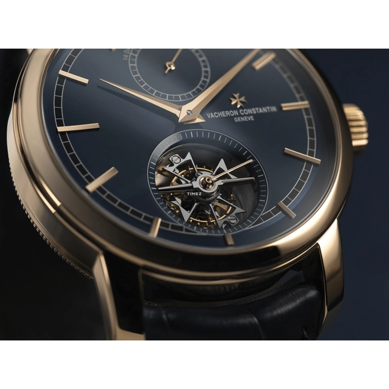 Vacheron Constantin,Traditionnelle 42mm,42mm,Rose Gold,Blue,Handwound,Power Reserve Indicator,Tourbillon,89000,89000/000R-B514