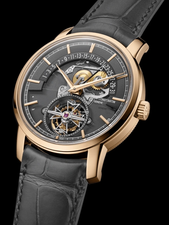 Vacheron Constantin,Traditionnelle 41mm,41mm,Pink Gold,Grey,Automatic,Day,Tourbillon,Retrograde,6010T,6010T/000R-B638