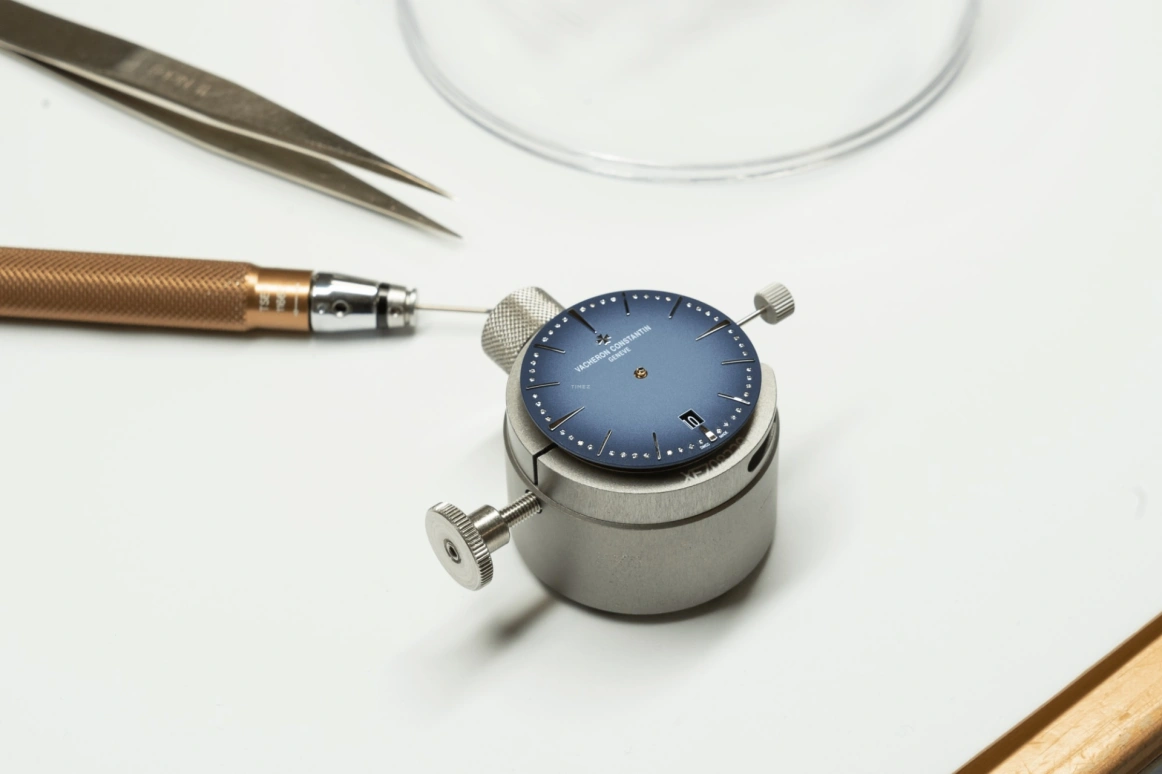 Vacheron Constantin,Patrimony 36.50mm,36.50mm,White Gold,Blue,Automatic,Date,40hours,4110U,4110U/000G-B906