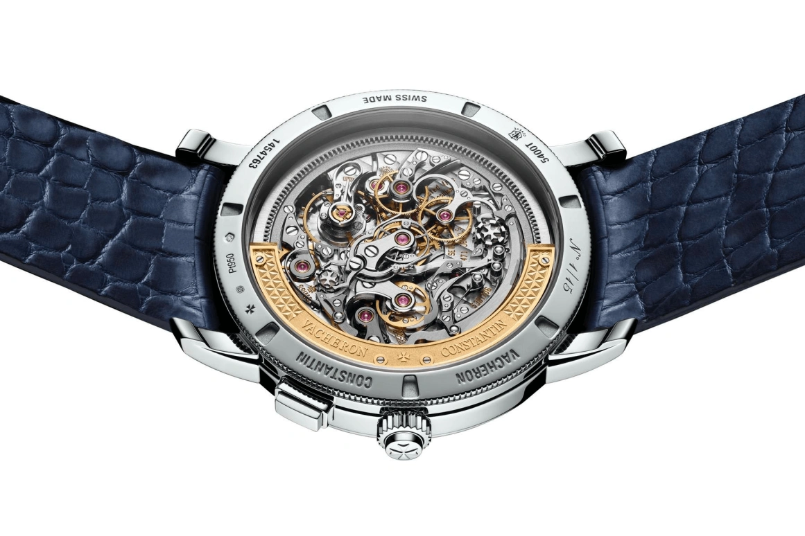 Vacheron Constantin,Traditionnelle 42.50mm,42.50mm,Platinum,Silver,Automatic,Chronograph,Power Reserve Indicator,Rattrapante,5400T,5400T/000P-B637