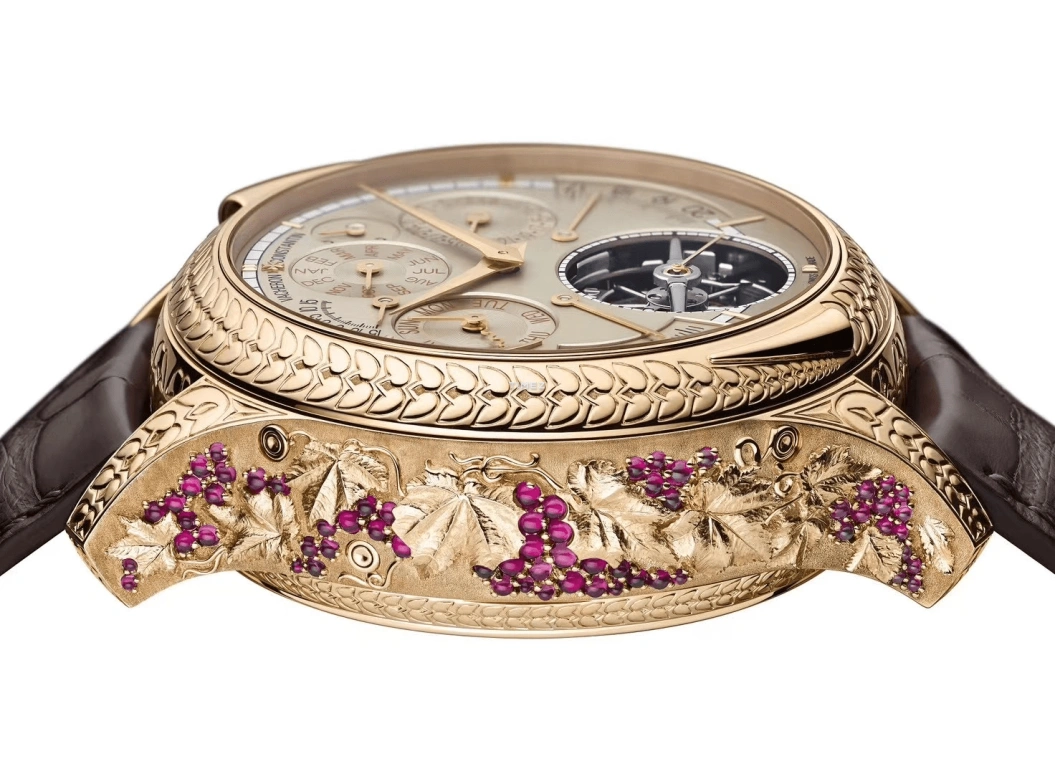 Vacheron Constantin,Artelier Cabinotiers Special Order 47mm,47mm,Pink Gold,Red Gold,Pink Red,Champagne,Handwound,Moonphase,Perpetual Calendar,Month,Date,58hours,In-house Caliber,9700C,9700C/000R-B755