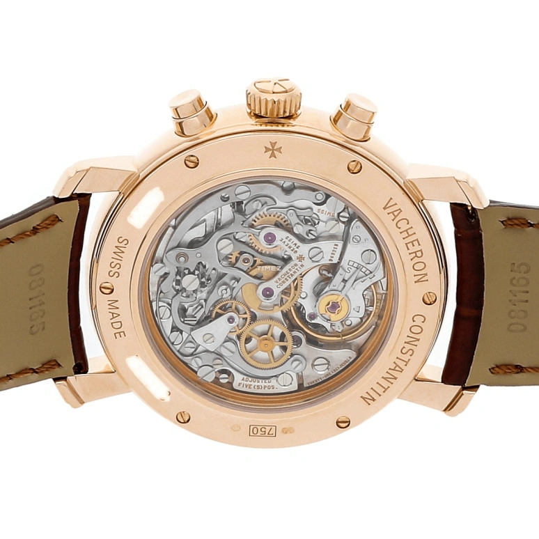 Vacheron Constantin,Malte 41.50mm,41.50mm,Rose Gold,White,Handwound,Chronograph,48hours,47120,47120/000R-9099